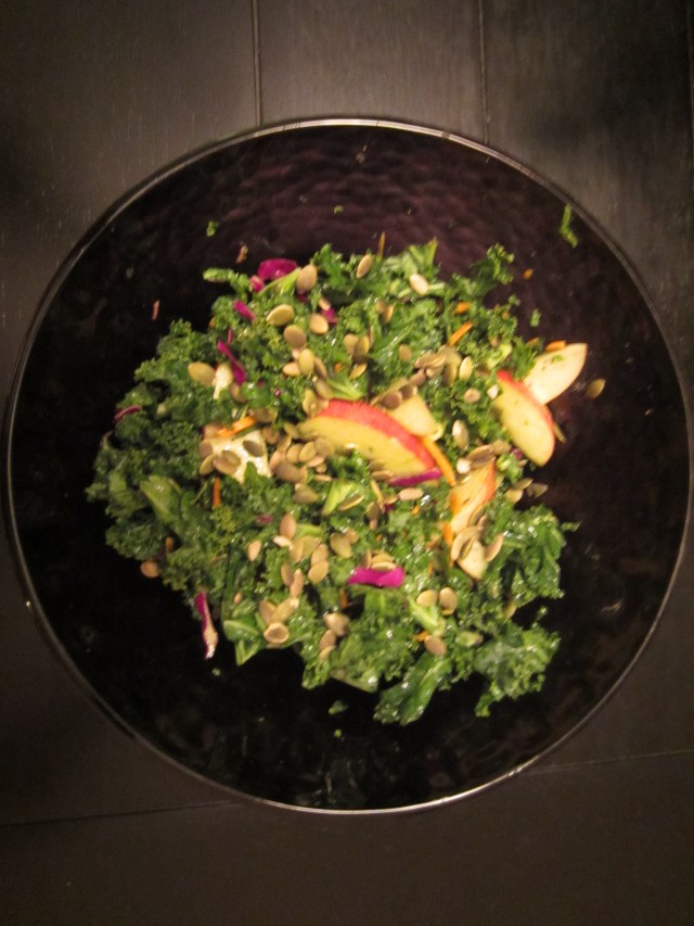 Pale Kale salad
